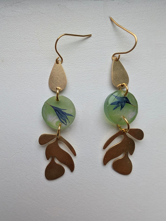 Cornflower Earrings